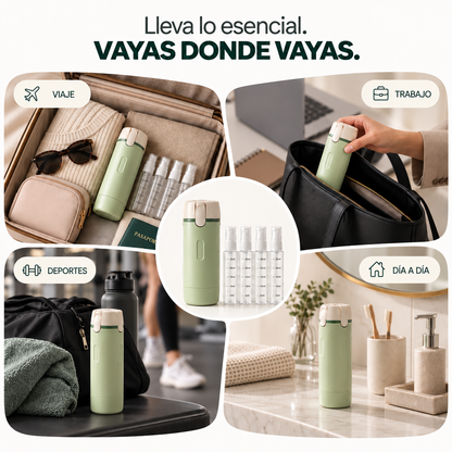 Cleakit™ Dispensador de Viaje 4 en 1