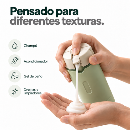 Cleakit™ Dispensador de Viaje 4 en 1